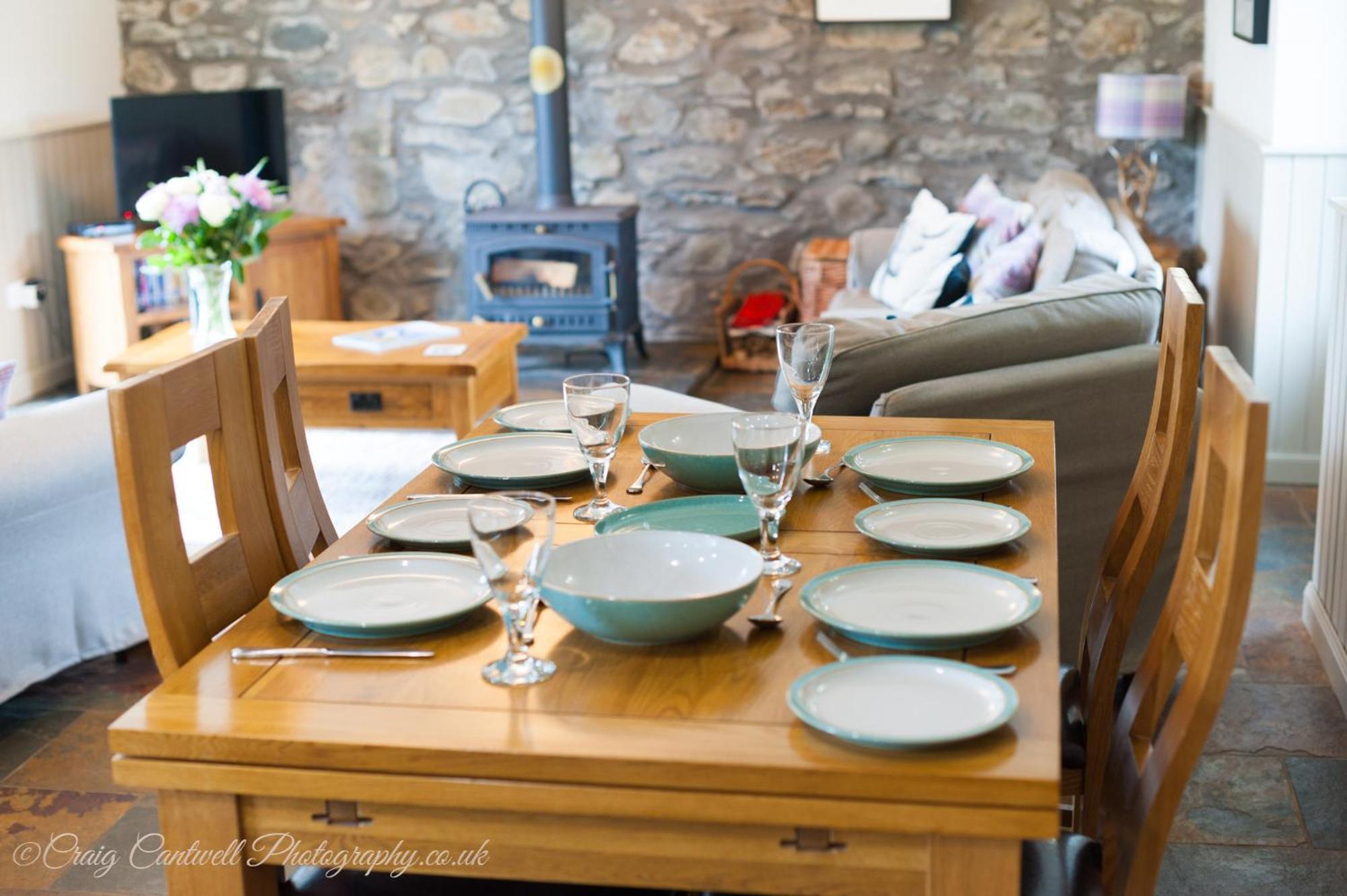 Dalnoid Cottages & Treehouses Nr Glenshee Exteriör bild